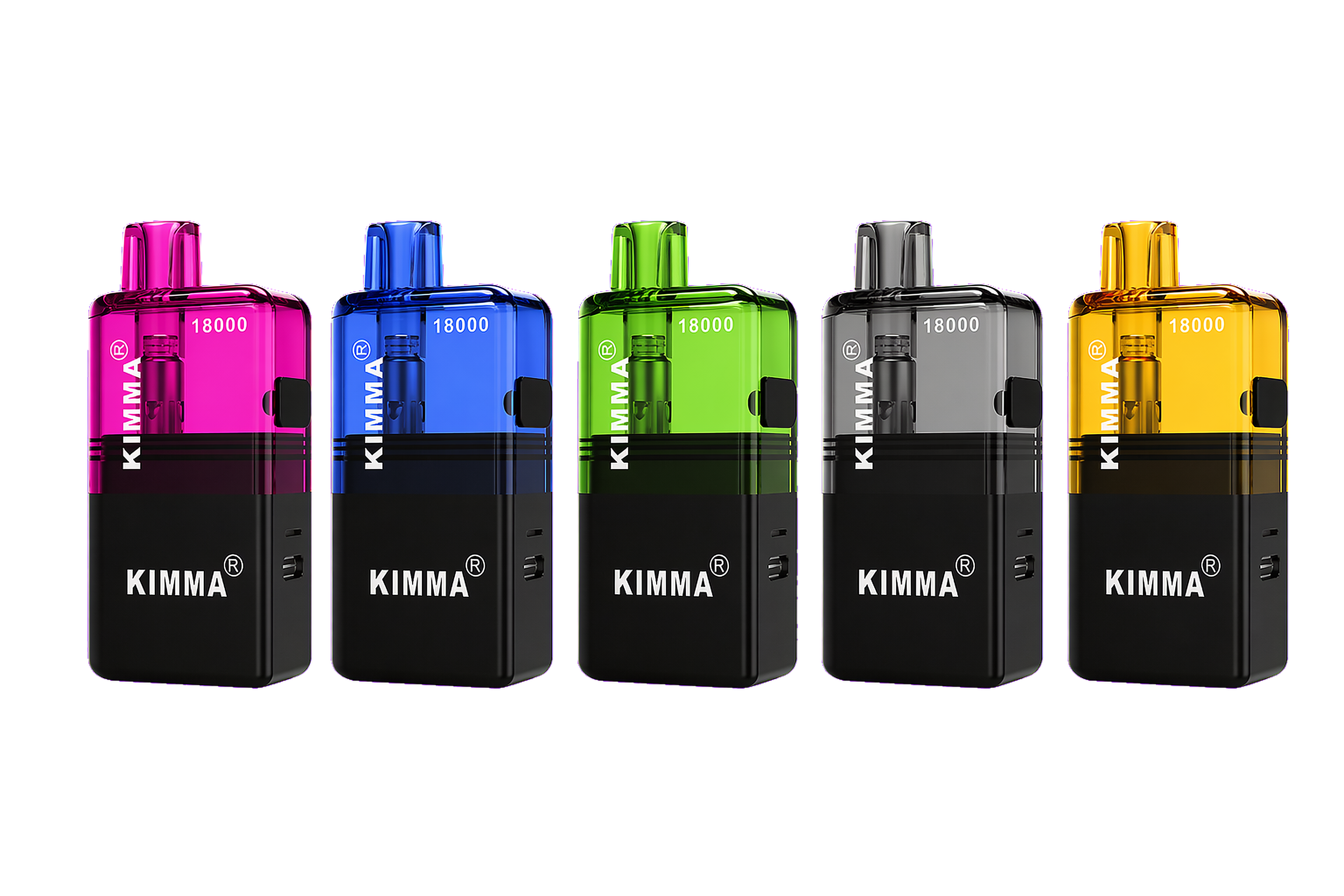 KIMMA 18000 high-capacity disposable vape product render